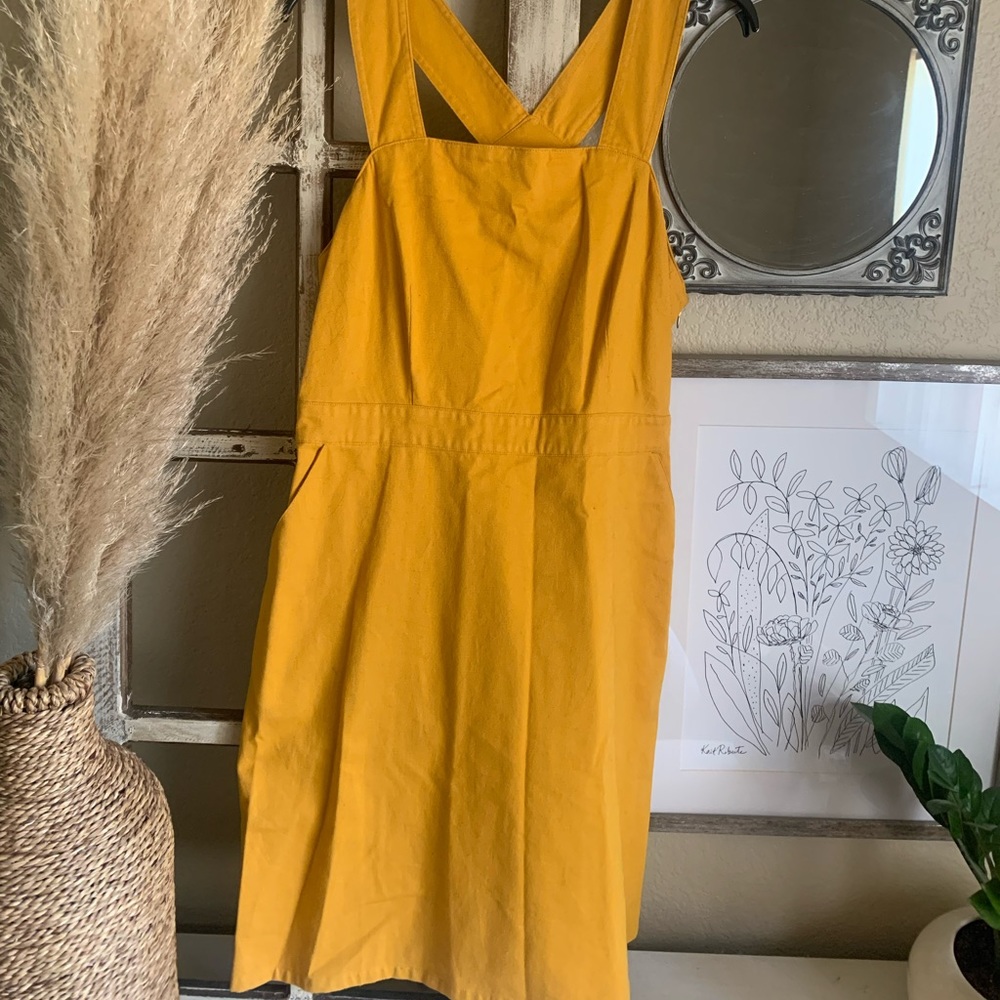 Universal Thread Mustard Jumper Dress Size L